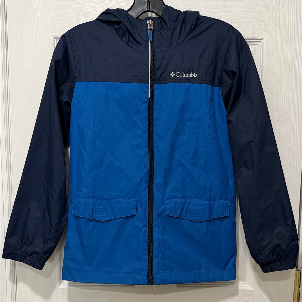 Columbia Kids Navy and Blue Windbreaker/ Raincoat